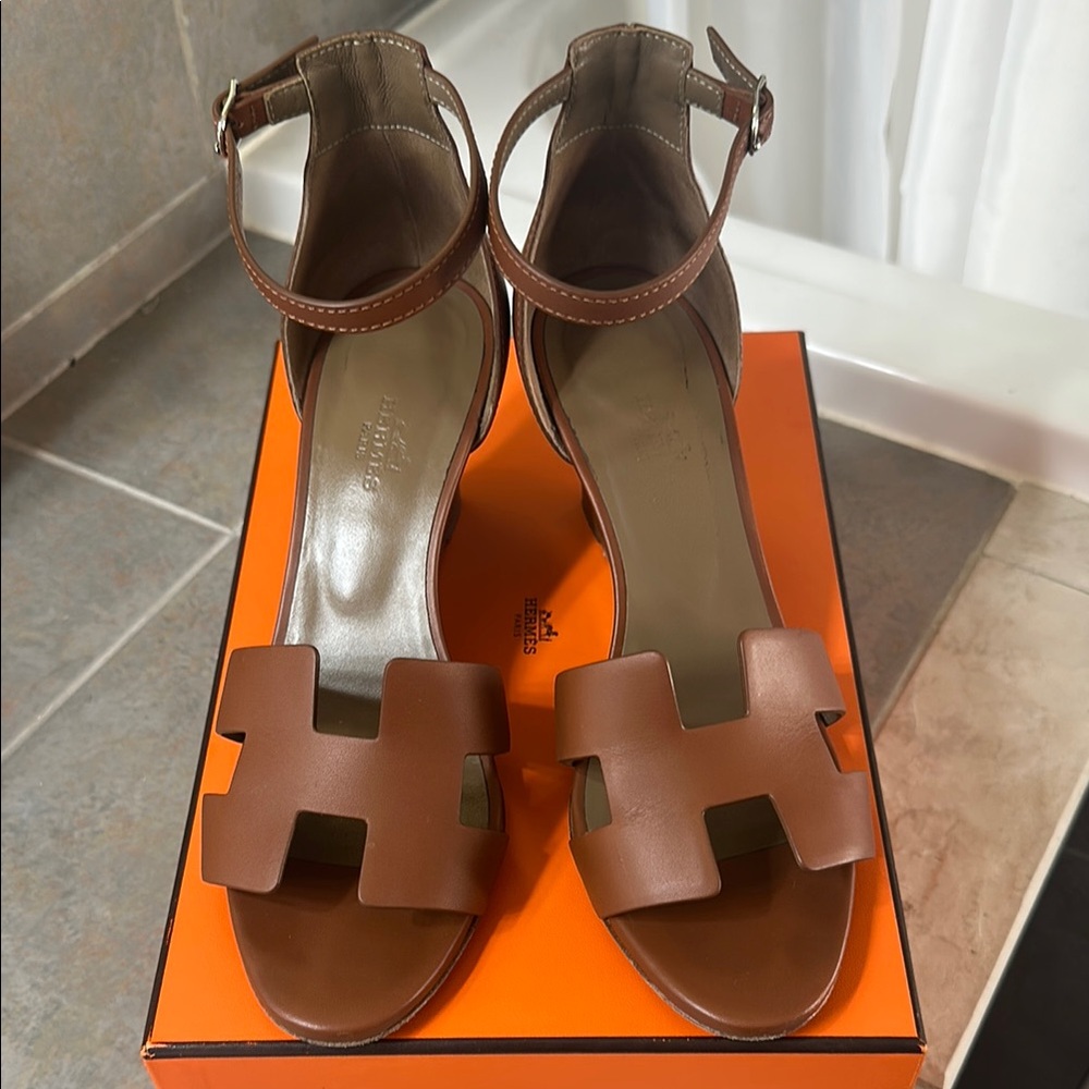 Brown Leather Sandals